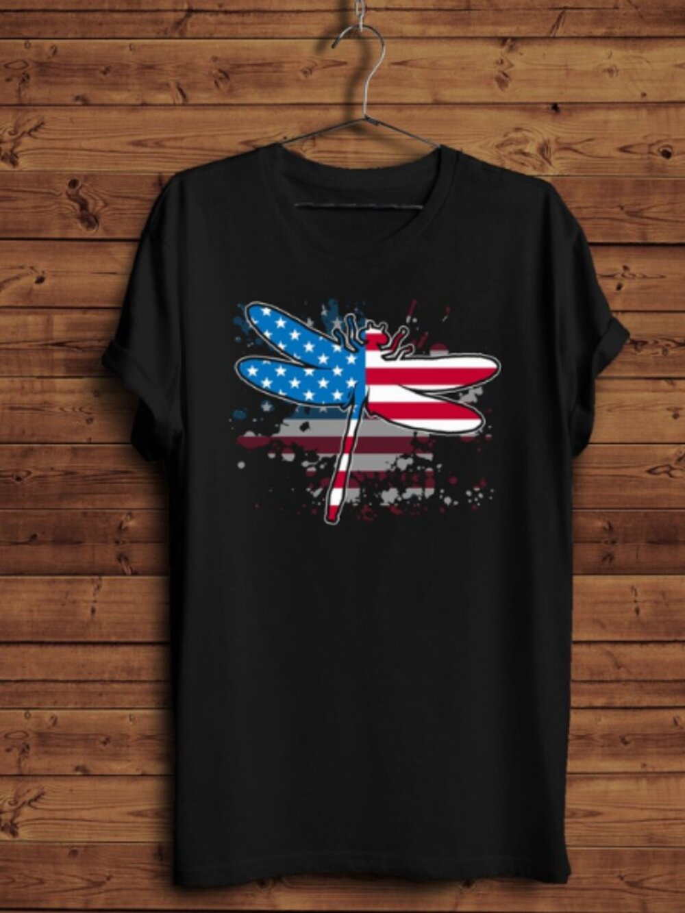 Independence Day Dragonfly T-Shirt